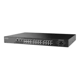 Lenovo ThinkSystem DB610S - Commutateur - Géré - 8 x 32Gb Fibre Channel SFP+ - de bureau, Montable sur r... (7D8PA000WW)_1